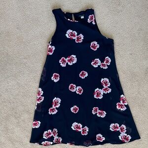 Tommy Hilfiger Navy Floral Mini Dress